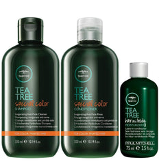 Tea Tree Hair and Body Moisturizer tube hydrates skin and hair