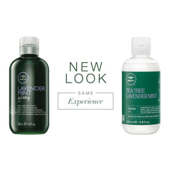 Tea Tree Lavender Mint Defining Gel being applied to define curls and reduce crunch.