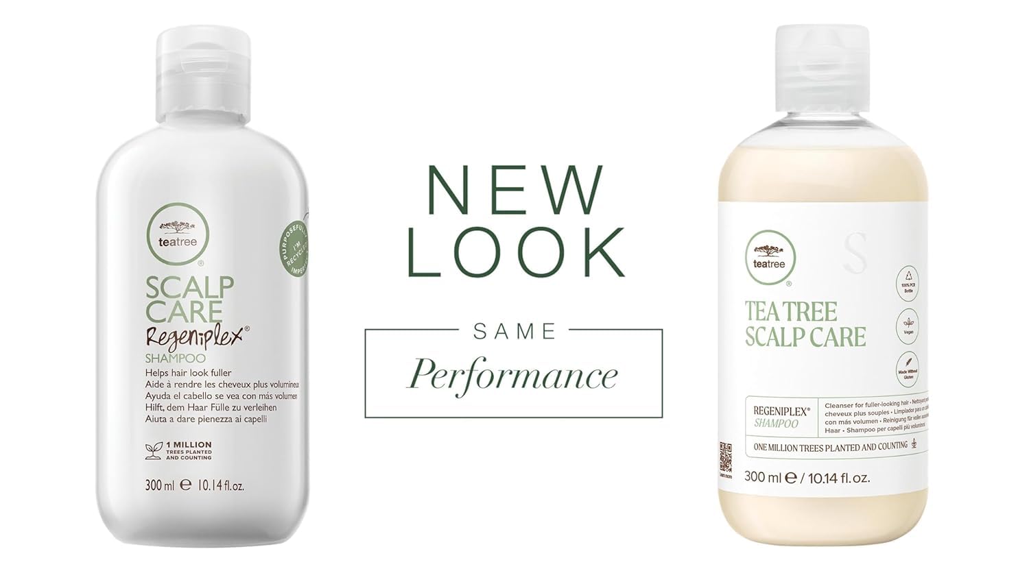 Tea Tree Scalp Care Gift Box conditioner bottle, daily volume support.