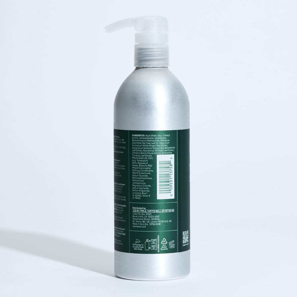 Tea Tree Special conditioner paired with shampoo for a complete wash routine.