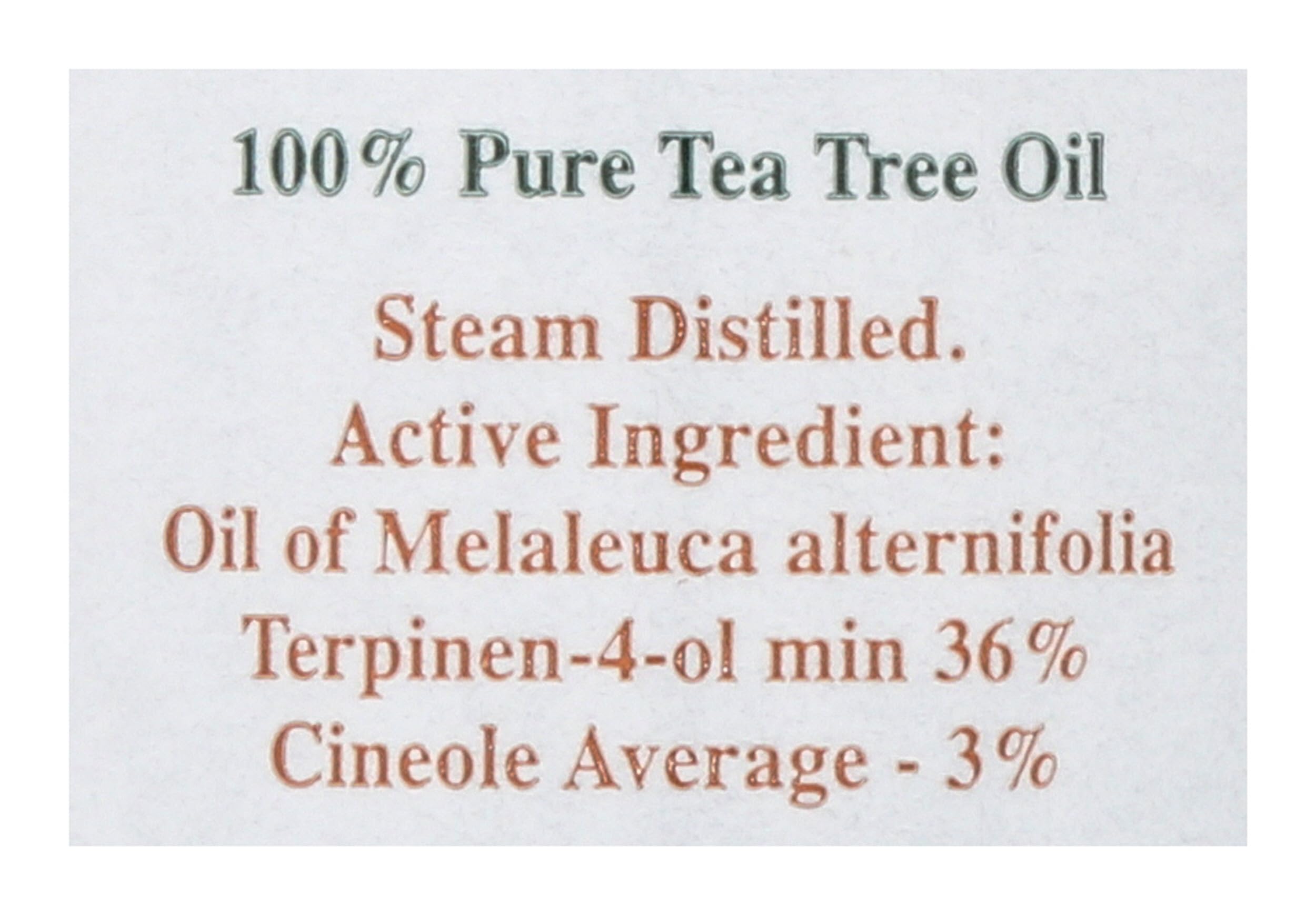 Tea Tree Therapy dropper bottle for precise topical dilution and aroma application.