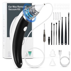 TEADZ ear vacuum with upgraded suction for comfortable at-home earwax removal