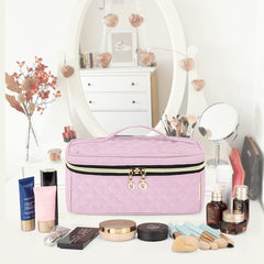 Teamoy detachable dividers provide adjustable space for cosmetics and tools