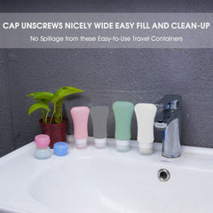 Teapile 20ml spray bottles ideal for travel liquids