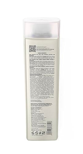 Tec Italy Curls Shampoo bottle with rich lather for gentle cleansing.