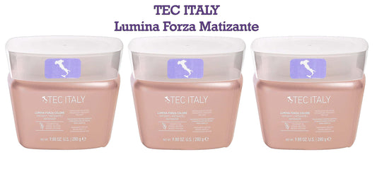 Tec Italy Lumina Forza Colore gloves and application – even coverage for uniform results.