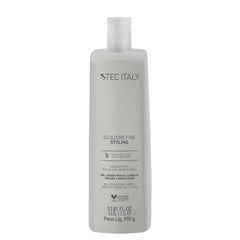 Tec Italy Scultore Fine Styling Gel bottle pour for defined, shiny curls.