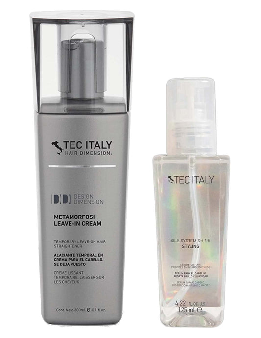 Tec Italy Silk System Shine 125ml finishing serum for radiant shine.