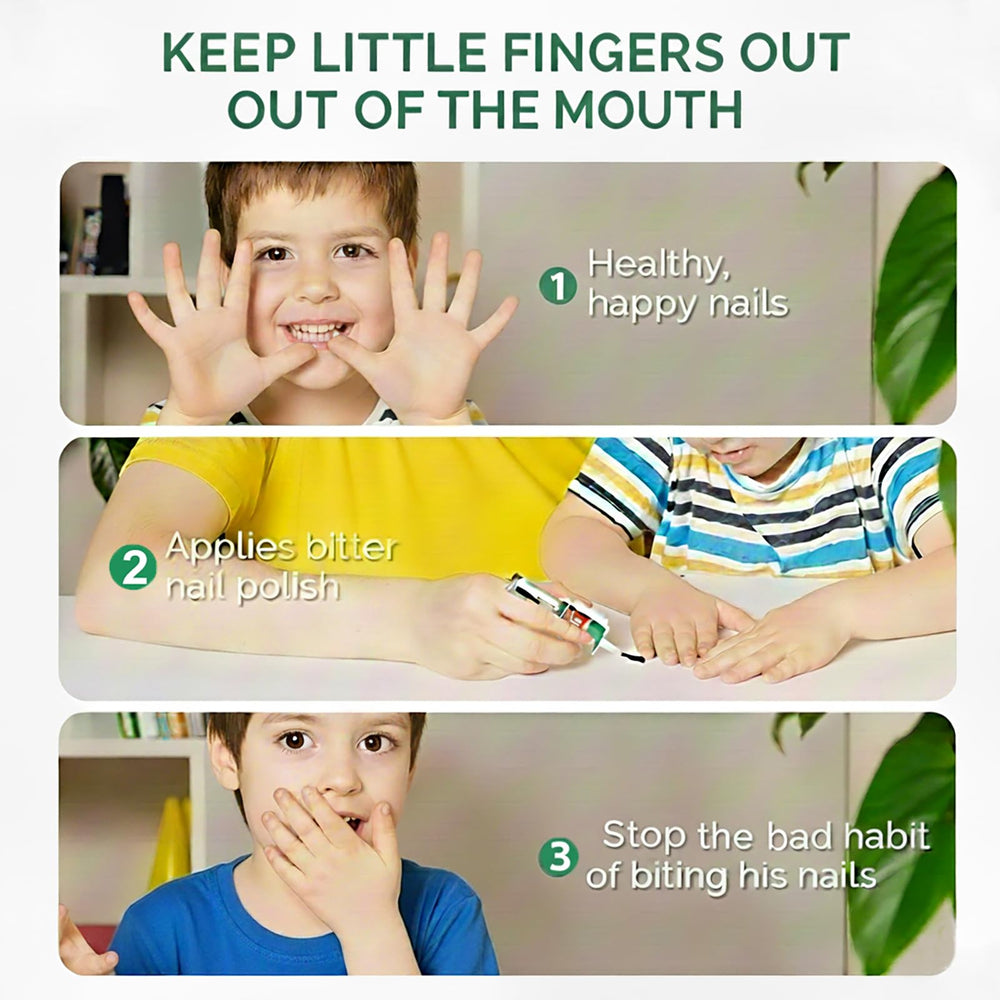 TEELAMP bitter-taste formula signals a clear deterrent for kids.