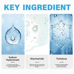 TEELAMP Stem Cell Serum bottle with dropper demonstrates precise dispensing.