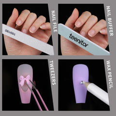 Teenitor all-in-one nail accessories set for home nail art