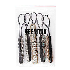 Teenitor boho glam headbands set for festival-ready hairstyles
