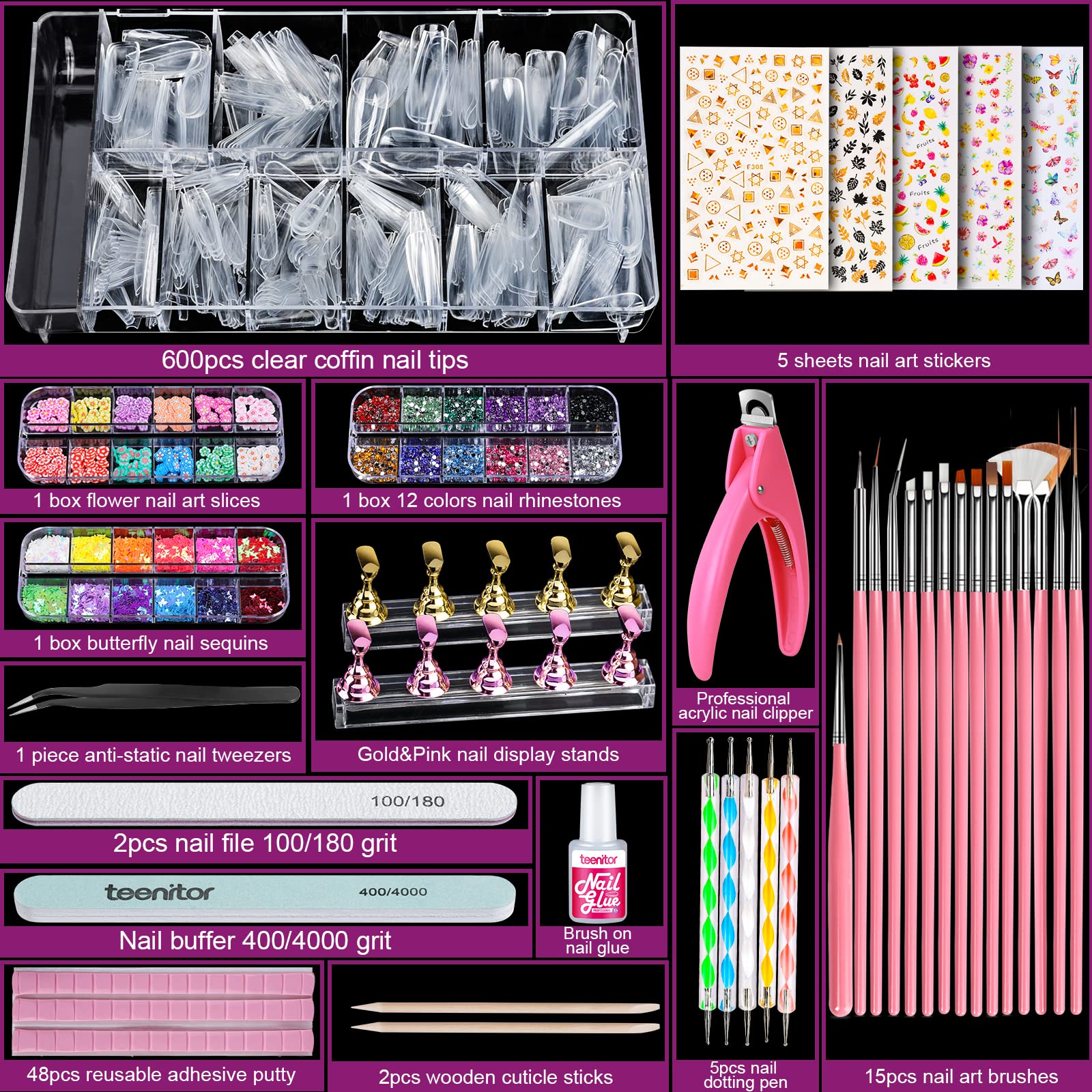 Teenitor dotting pen tool for detailing and custom patterns.