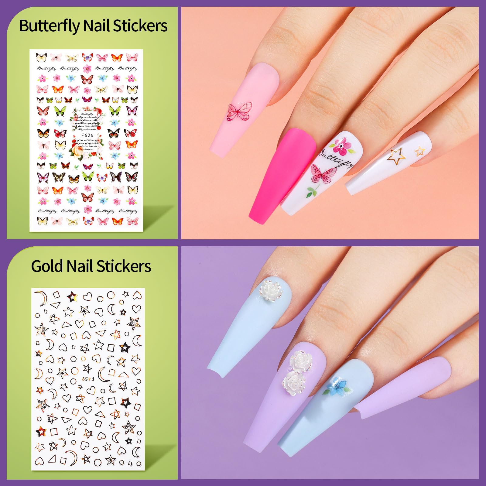 Teenitor glossy nails ready to wear with salon-like finish