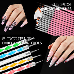 Teenitor dotting tools set supports delicate lines and dot patterns.