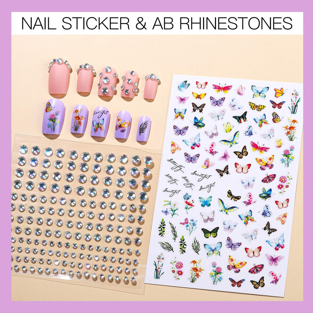 Teenitor nail files pair for shaping and smoothing edges