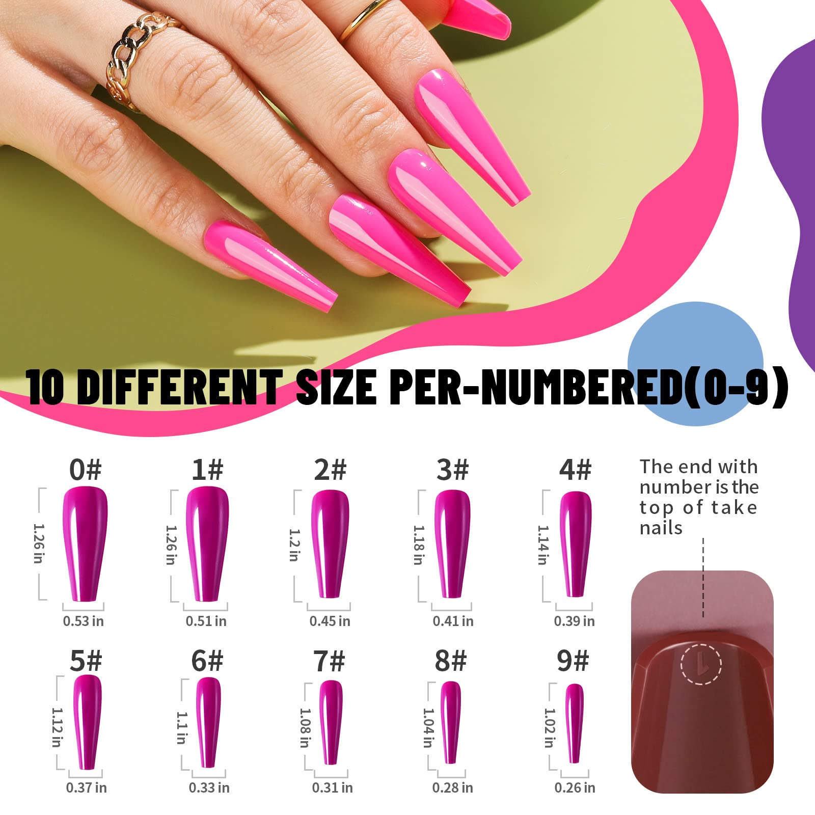 Rose nail charms for decorative accents on press-on nails