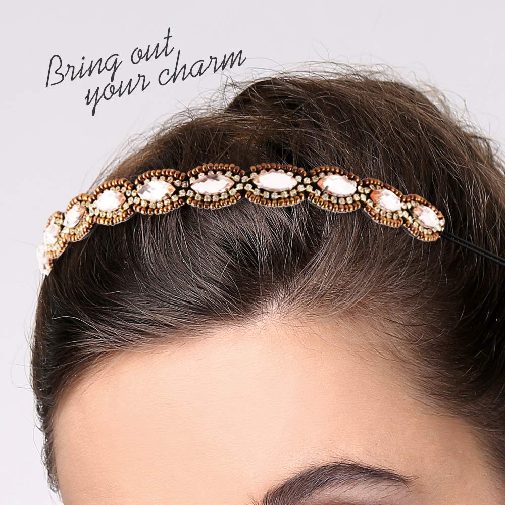 Teenitor wedding and party headbands add glamorous touch to formal looks