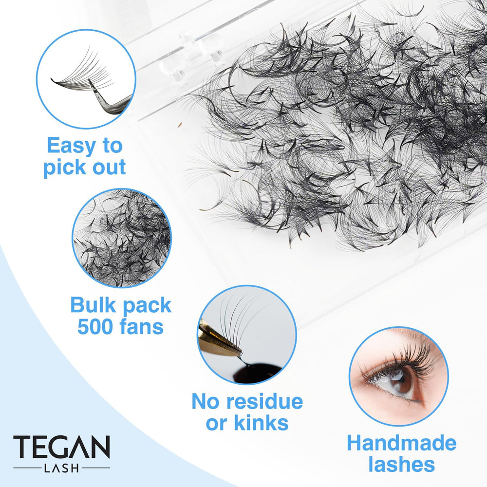 TEGAN LASH promade fans with CC and D curls for lifted definition.