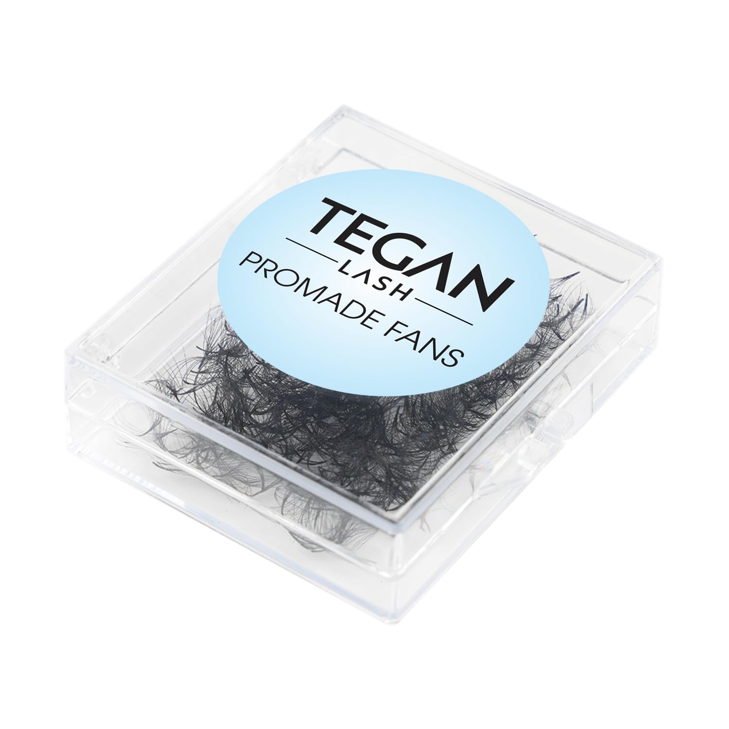 TEGAN LASH 500 promade fans lightweight lashes for everyday wear