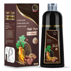 Temgofeau hair dye shampoo for gray hair coverage in minutes