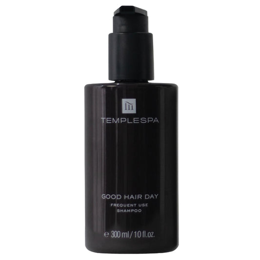 TEMPLESPA Good Hair Day bottle pour—gentle daily cleansing for hair