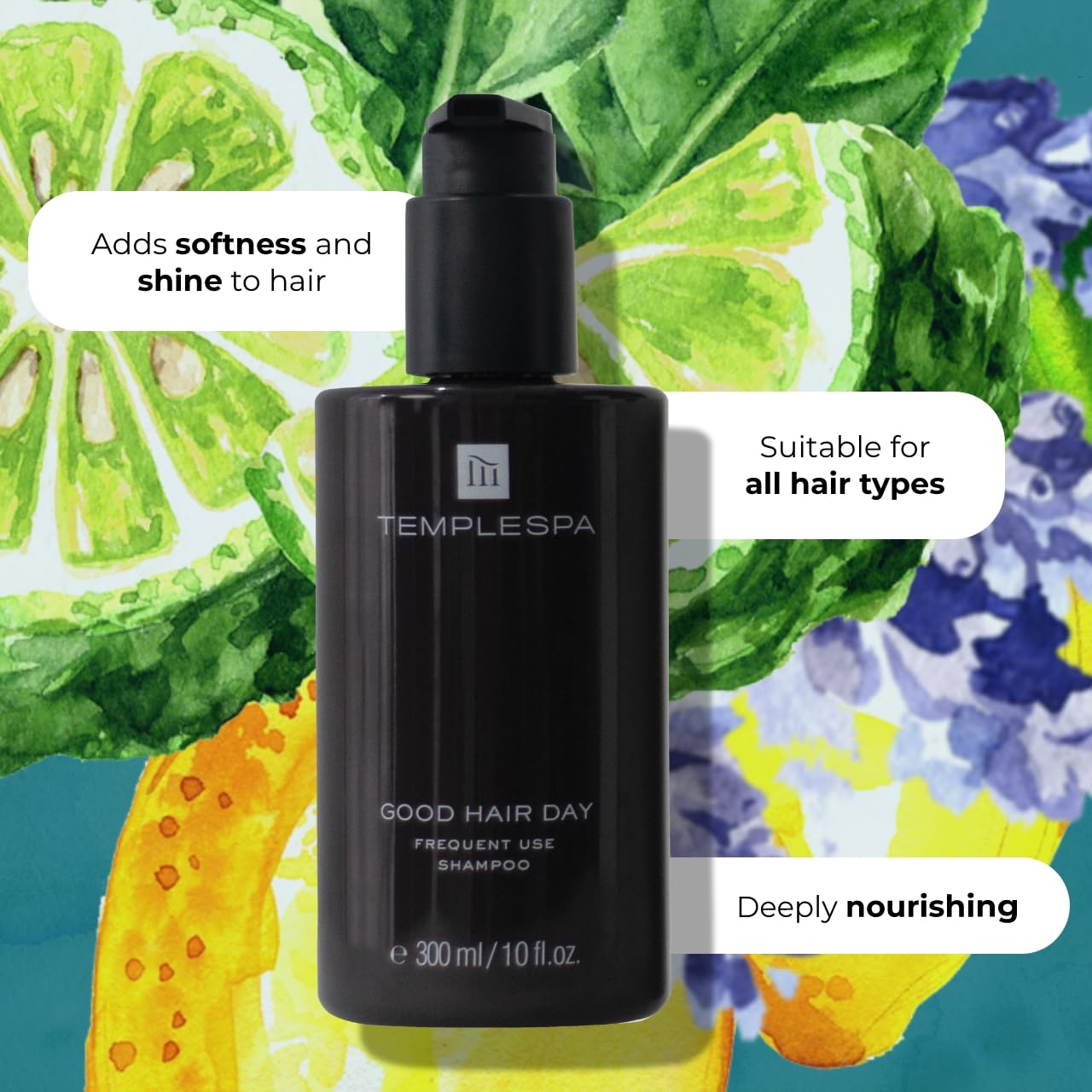 TEMPLESPA Good Hair Day silky hair after washing