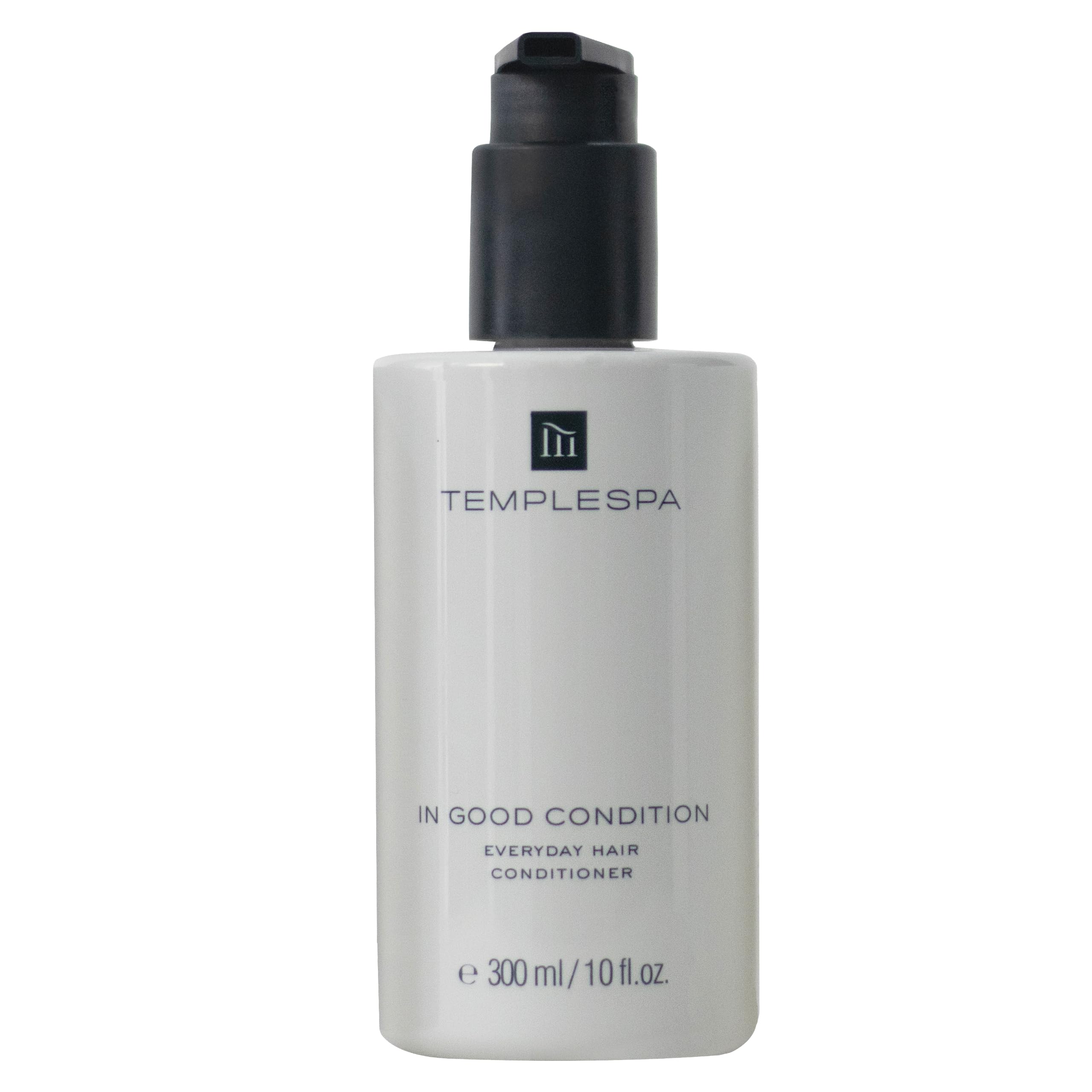 TEMPLESPA In Good Condition bottle front view highlighting lightweight nourishment.