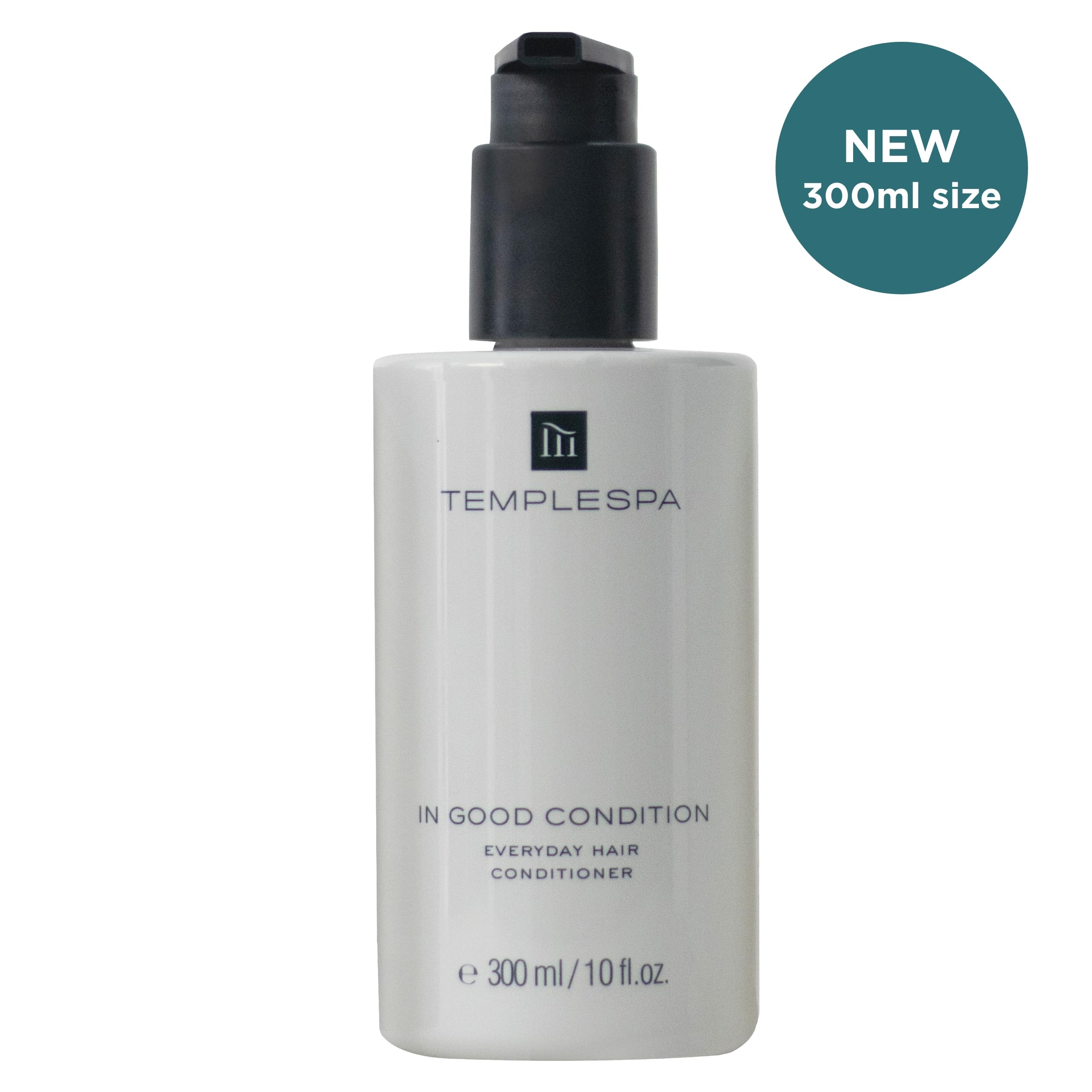 TEMPLESPA In Good Condition hair application demonstrates detangling and shine.