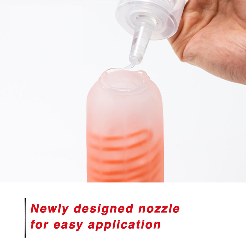 TENGA Light Lotion TLO-003 Black label detail showcases moisturizing ingredients