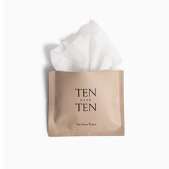 Tenoverten Rose Wipes with natural fragrance for safe polish removal at home.