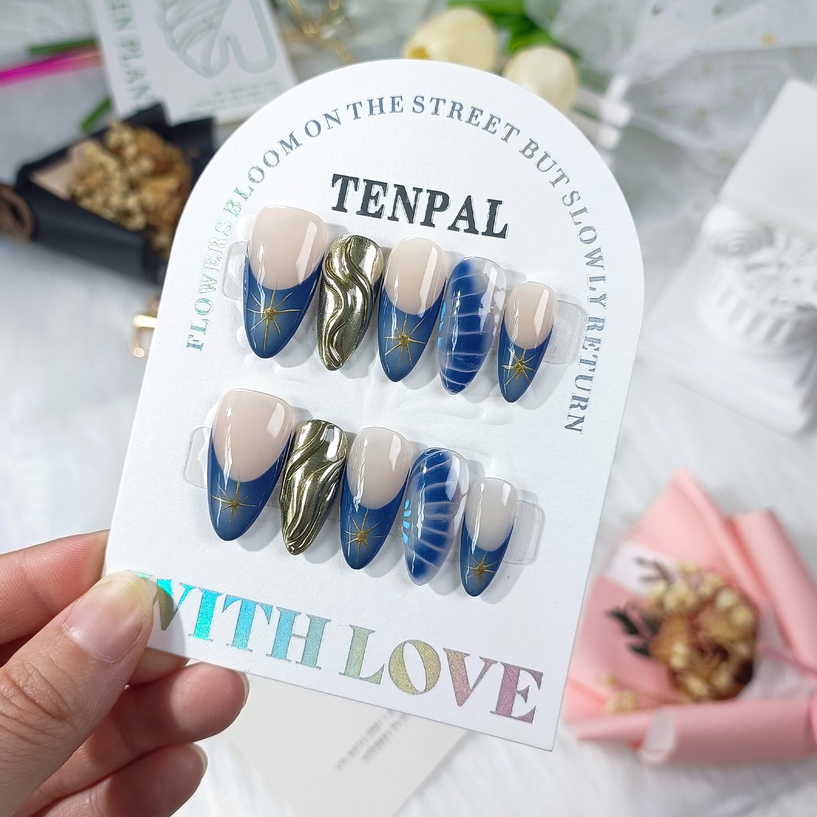 TENPAL crocodile pattern nails deliver bold texture for standout style