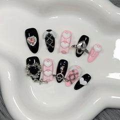 TENPAL jelly adhesive and nail file included for easy application