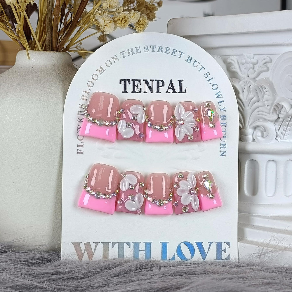 TENPAL jelly nail adhesive for quick, secure application