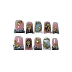 TENPAL nail kit includes adhesive and file for easy at-home use.