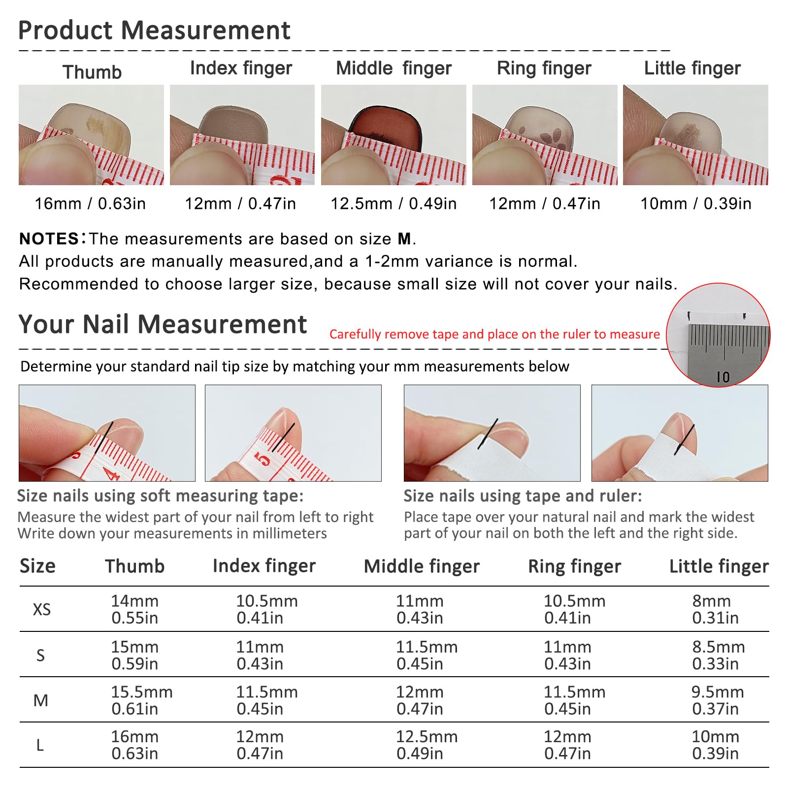 TENPAL Elegant packaging box keeps nails safe and portable.