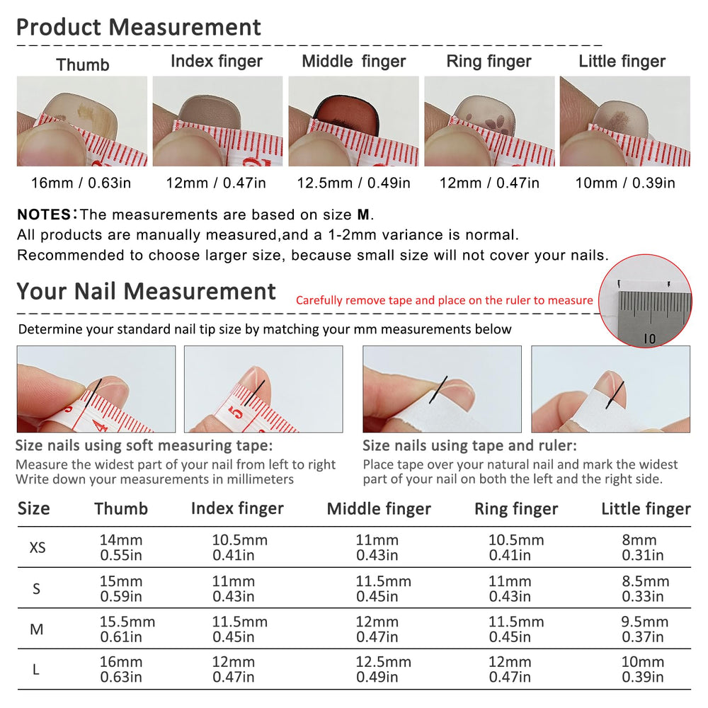 TENPAL Elegant packaging box keeps nails safe and portable.