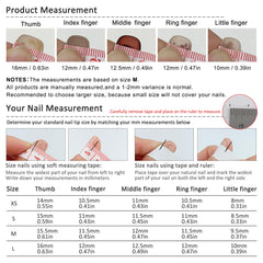 TENPAL Elegant packaging box keeps nails safe and portable.