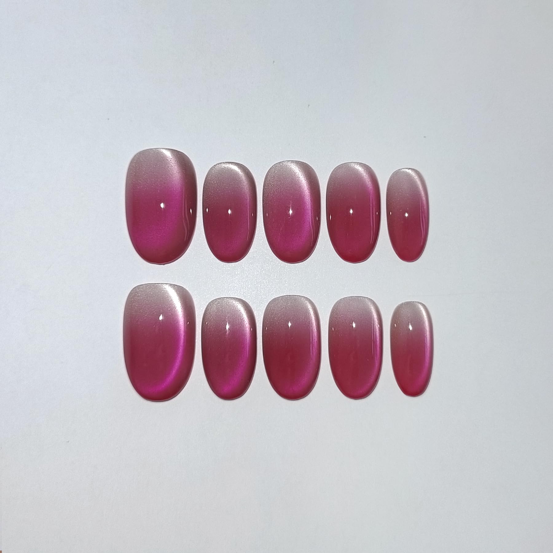 TENPAL peach tea rose gradient nails for a soft, chic everyday look.