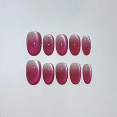 TENPAL peach tea rose gradient nails for a soft, chic everyday look.