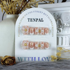 TENPAL prep pad to clean and prime nail surfaces before application.