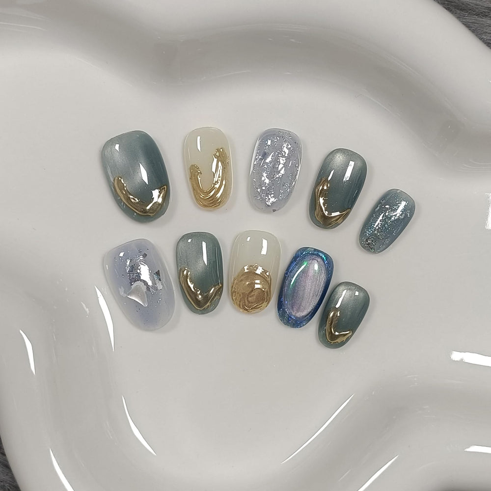 TENPAL press-on nails kit with tools for easy at-home application