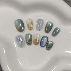 TENPAL press-on nails kit with tools for easy at-home application