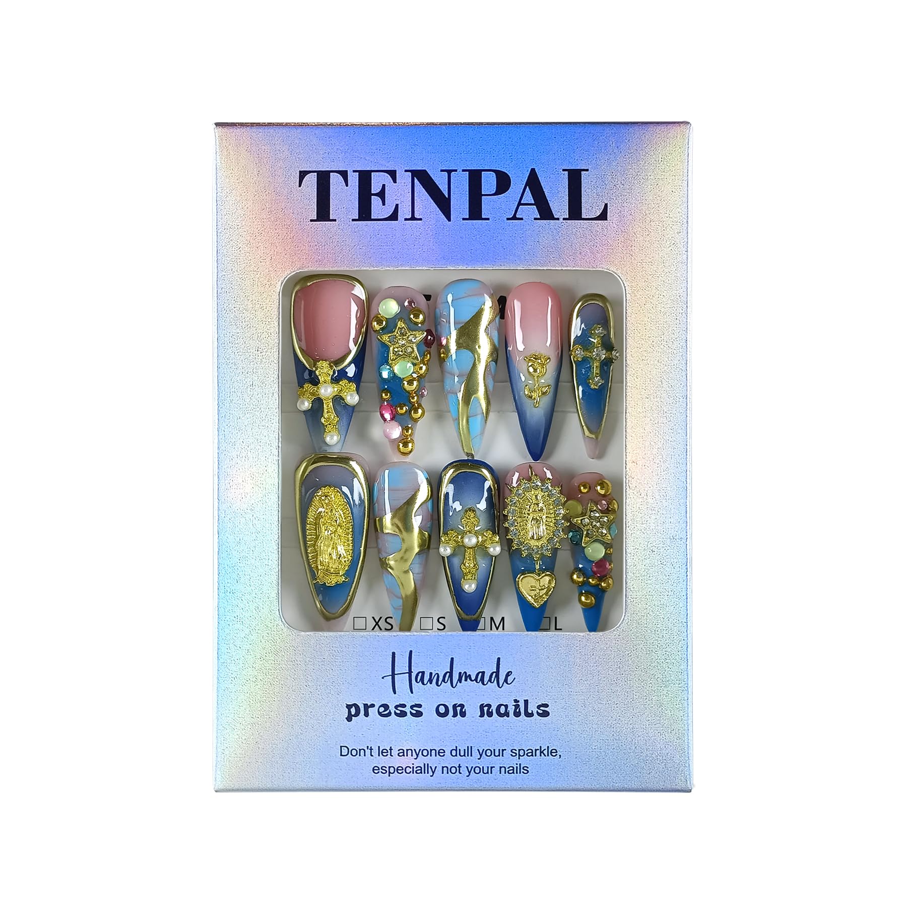 TENPAL reusable design swaps for 100+ looks in minutes.