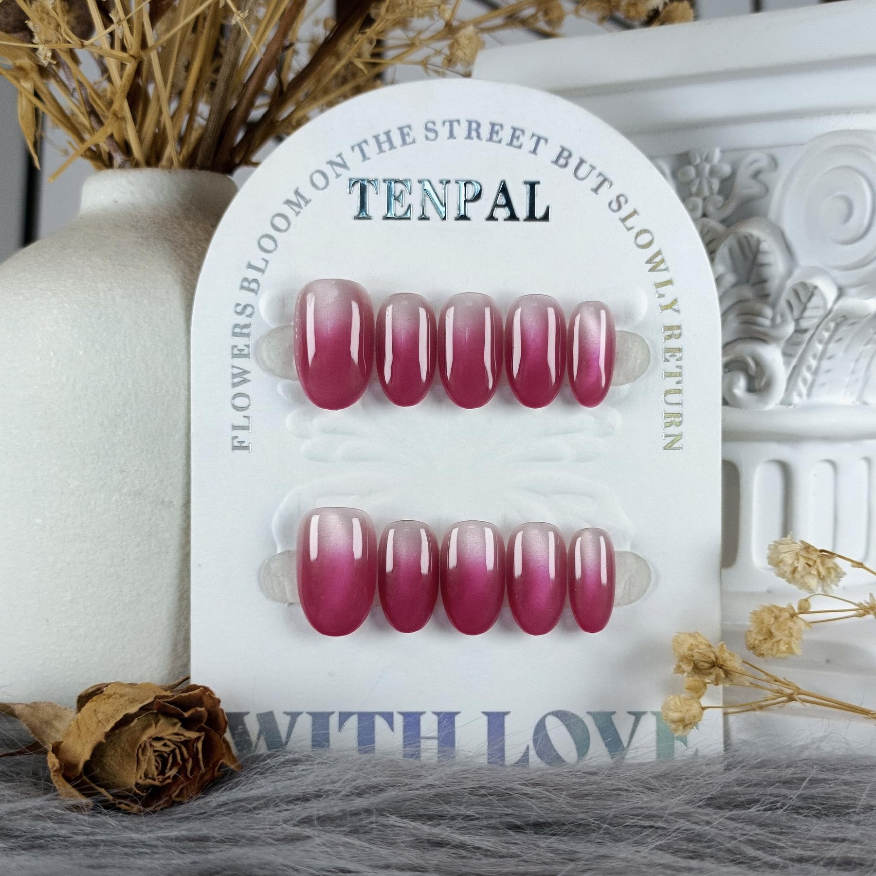 TENPAL reusable nails and tools kit support fast style changes.
