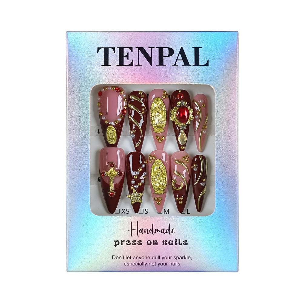TENPAL reusable press-on nails suitable for multiple events.