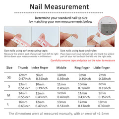 TENPAL XS size chart helps find a snug fit.