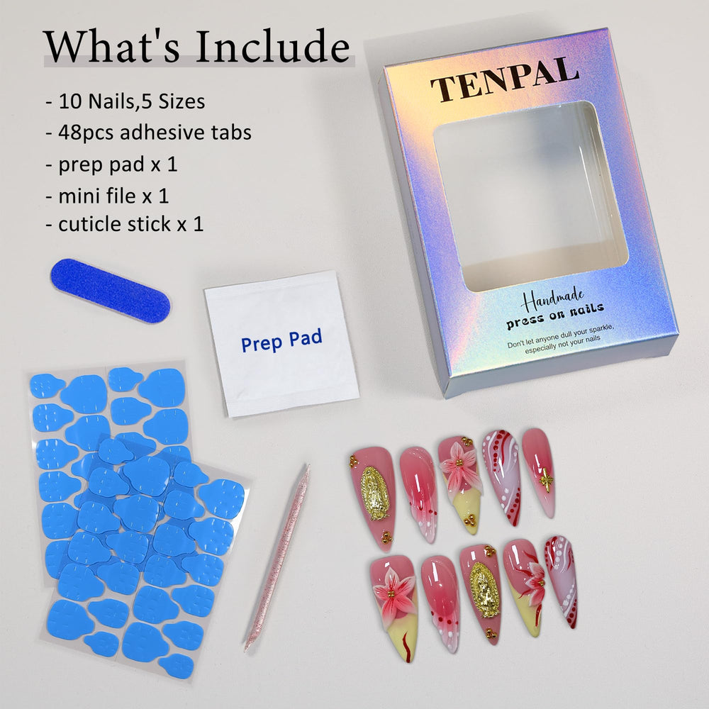Tenpal skin-friendly nails suitable for sensitive skin and pregnancy users.