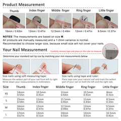TENPAL nails suited for weddings, parties, and stage performances