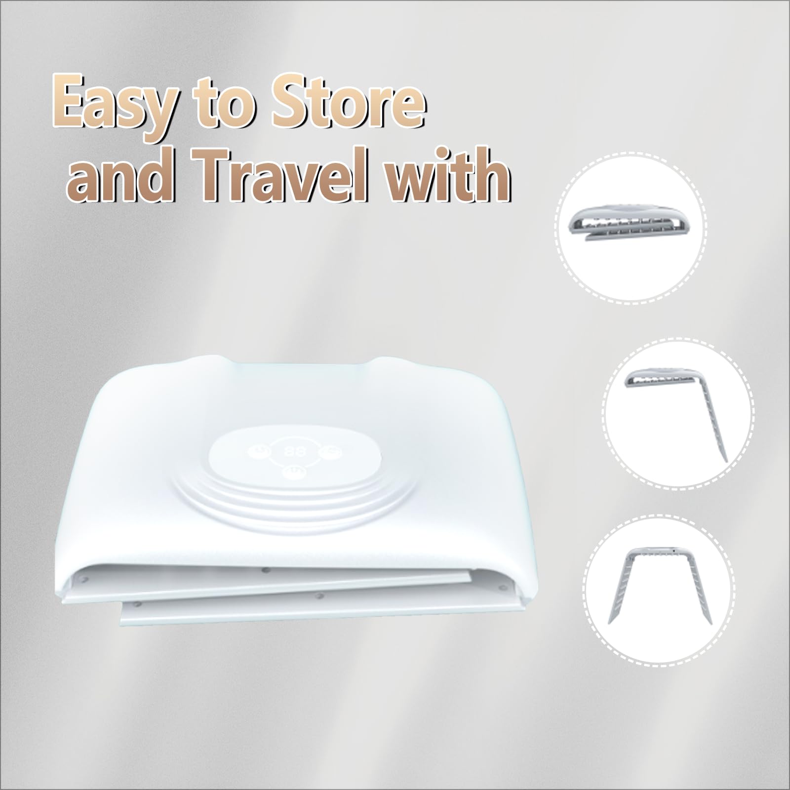 Teojax full-face coverage with 127 LEDs for thorough treatment.